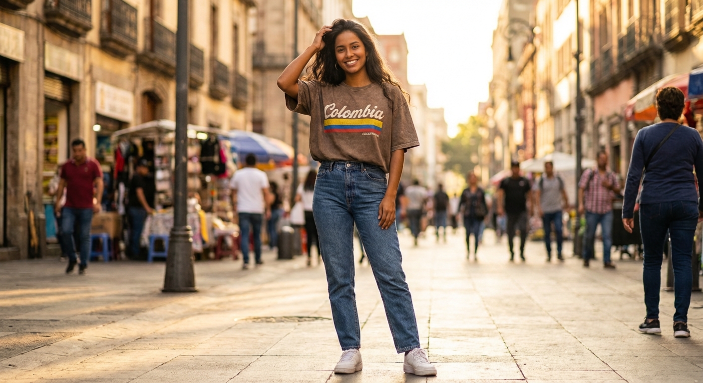 Colombian style merch